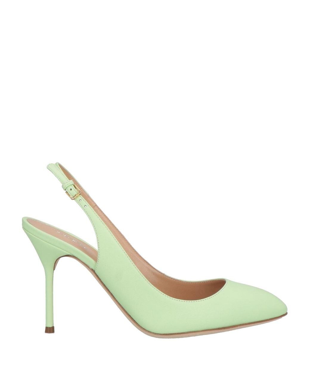 Sergio Rossi Green Pumps Leather