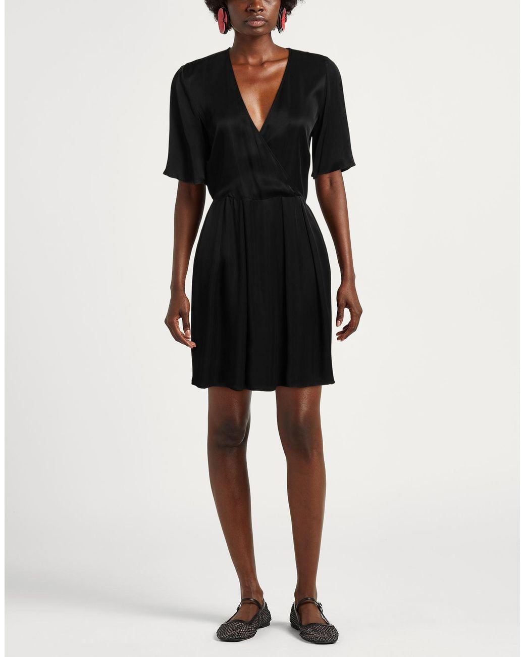 ARMANI EXCHANGE Black Mini Dress