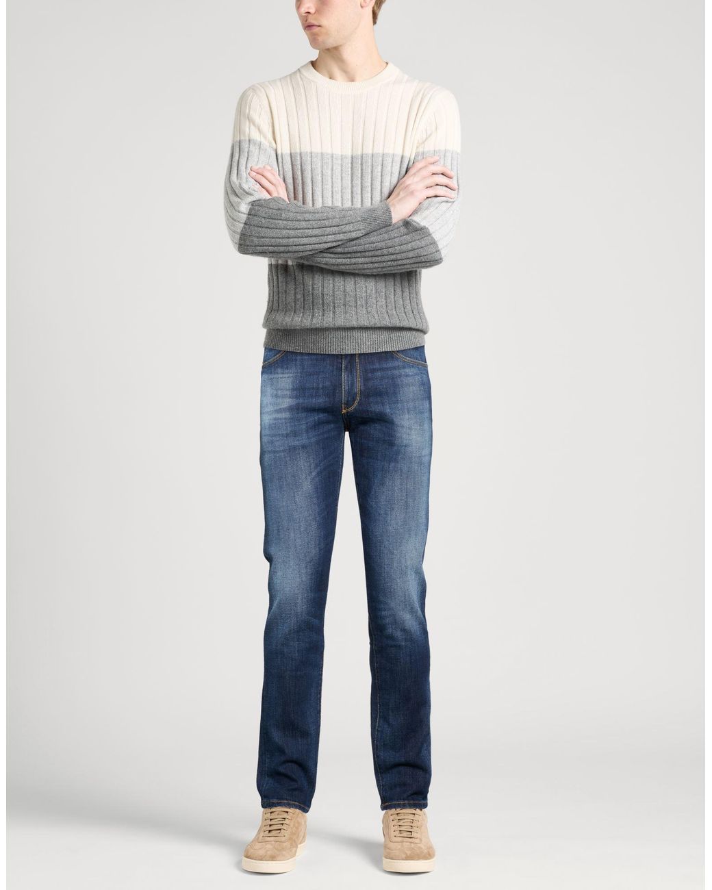 PT Torino Blue Jeans Cotton, Elastane for men