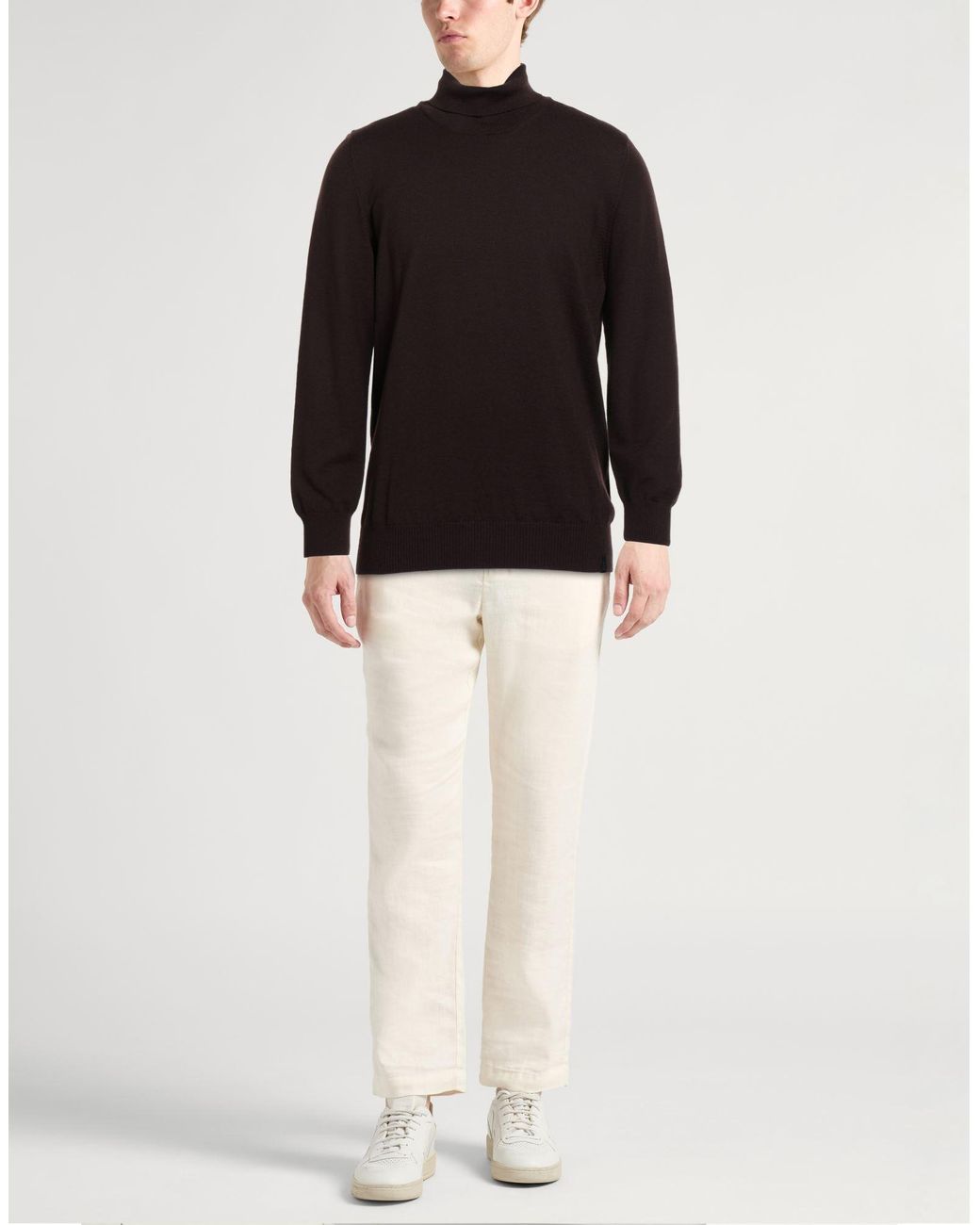 Fay Black Turtleneck for men