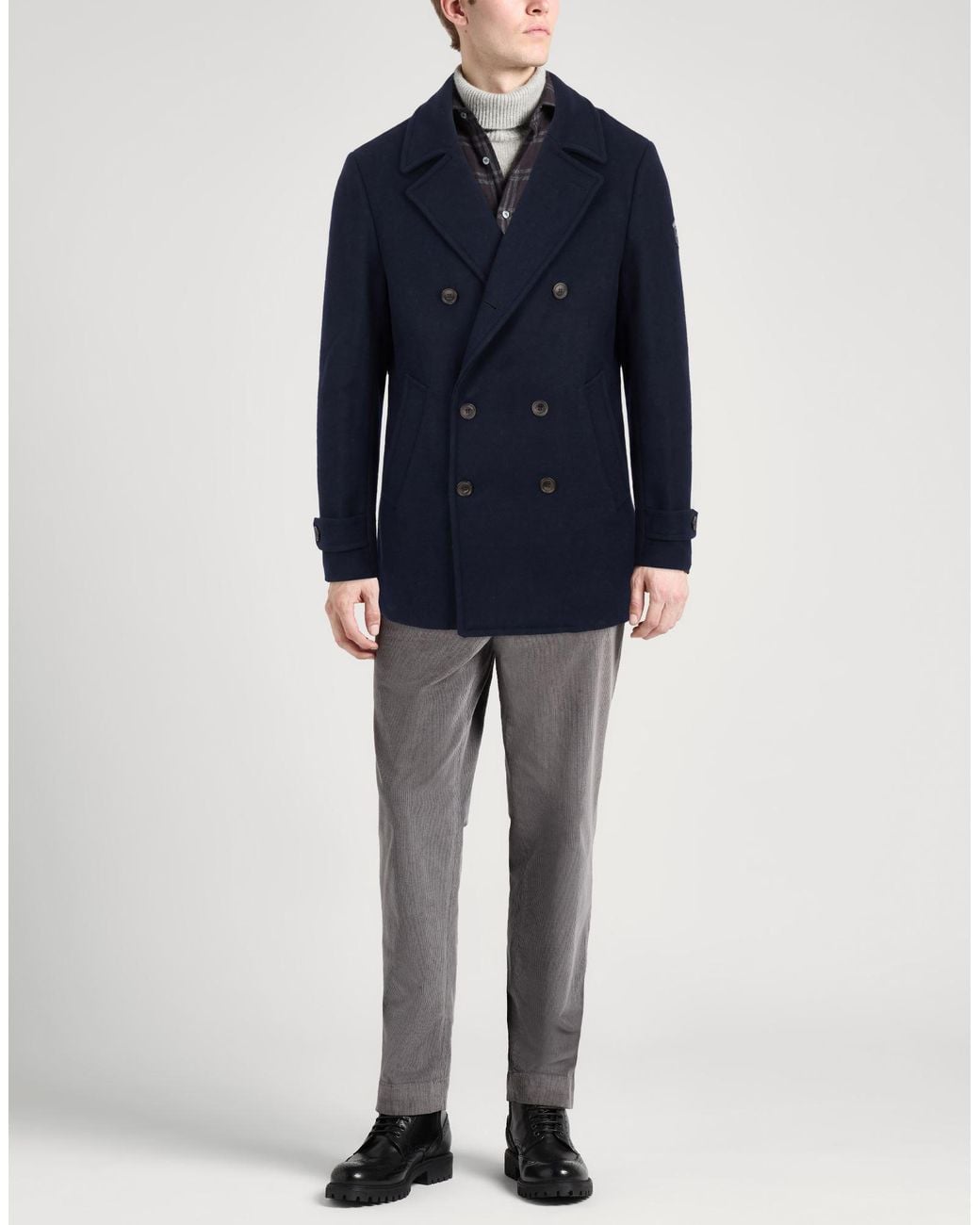 Hackett Blue Coats for men