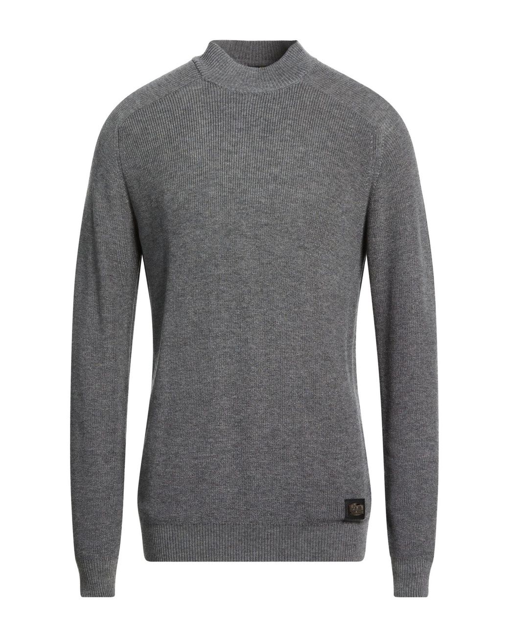Roberto Cavalli Gray Turtlenecks for men