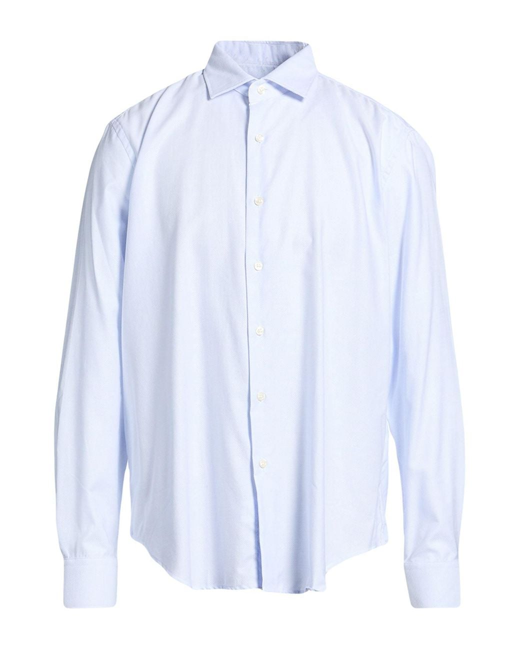 DAVID DUVAL Blue Sky Shirt Cotton for men