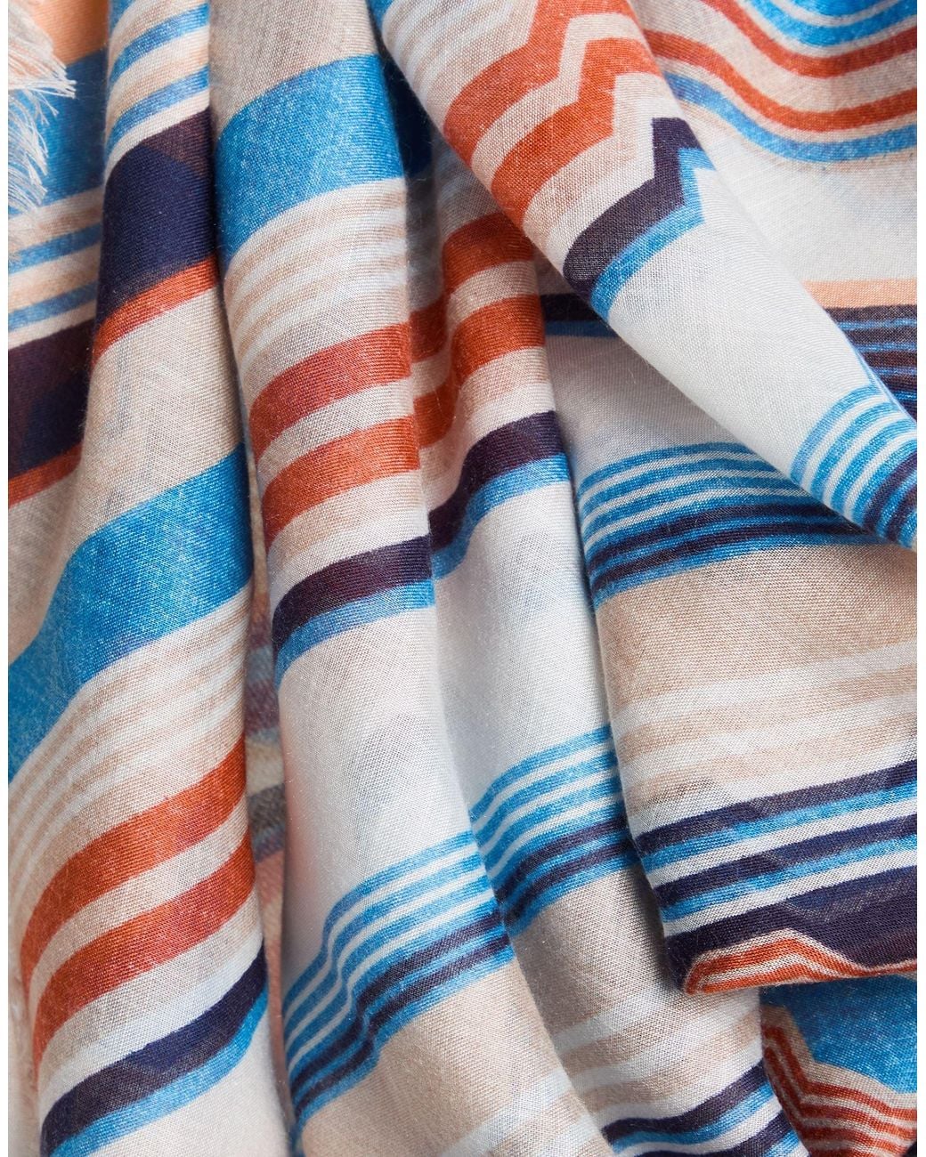 Missoni Blue Scarves for men