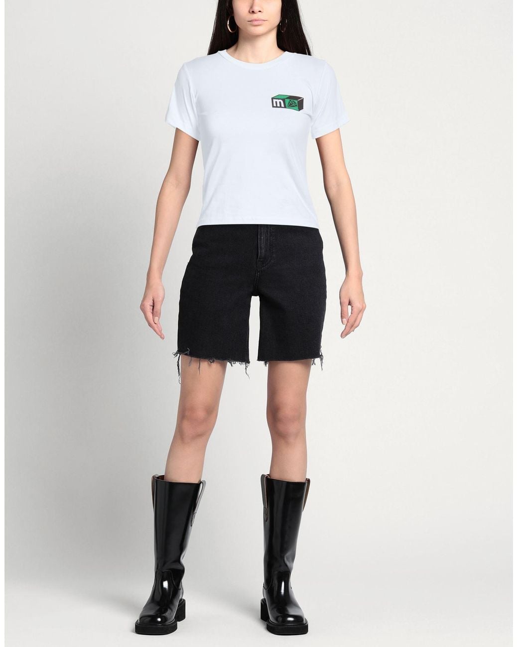 MODES White T-Shirt Cotton