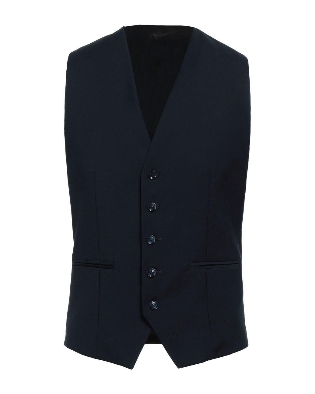 Daniele Alessandrini Blue Waistcoat for men