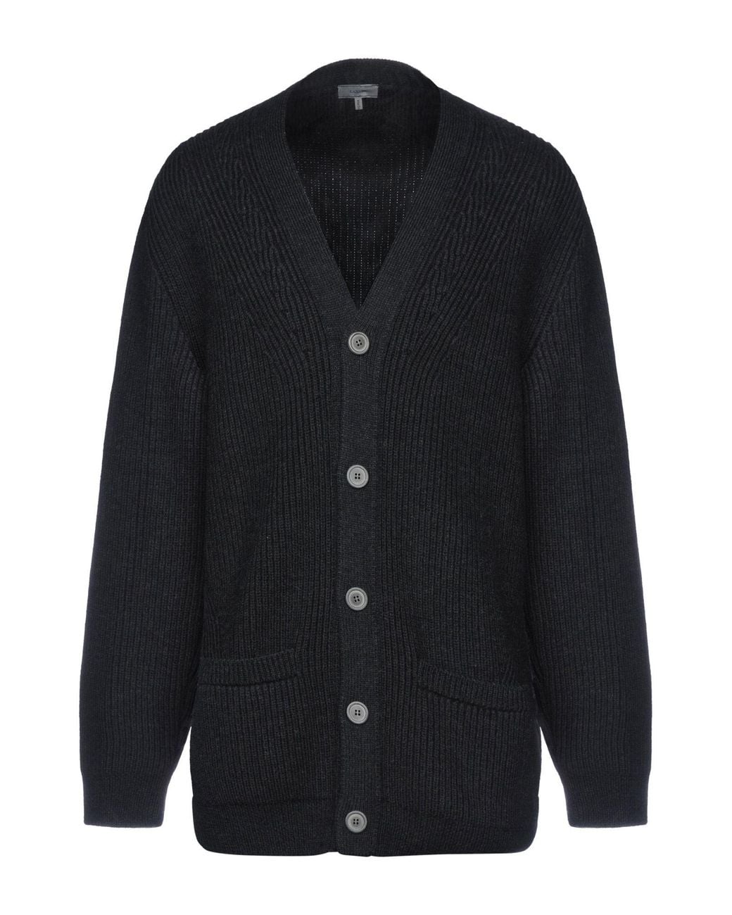 Lanvin Blue Cardigan Wool, Polyamide for men