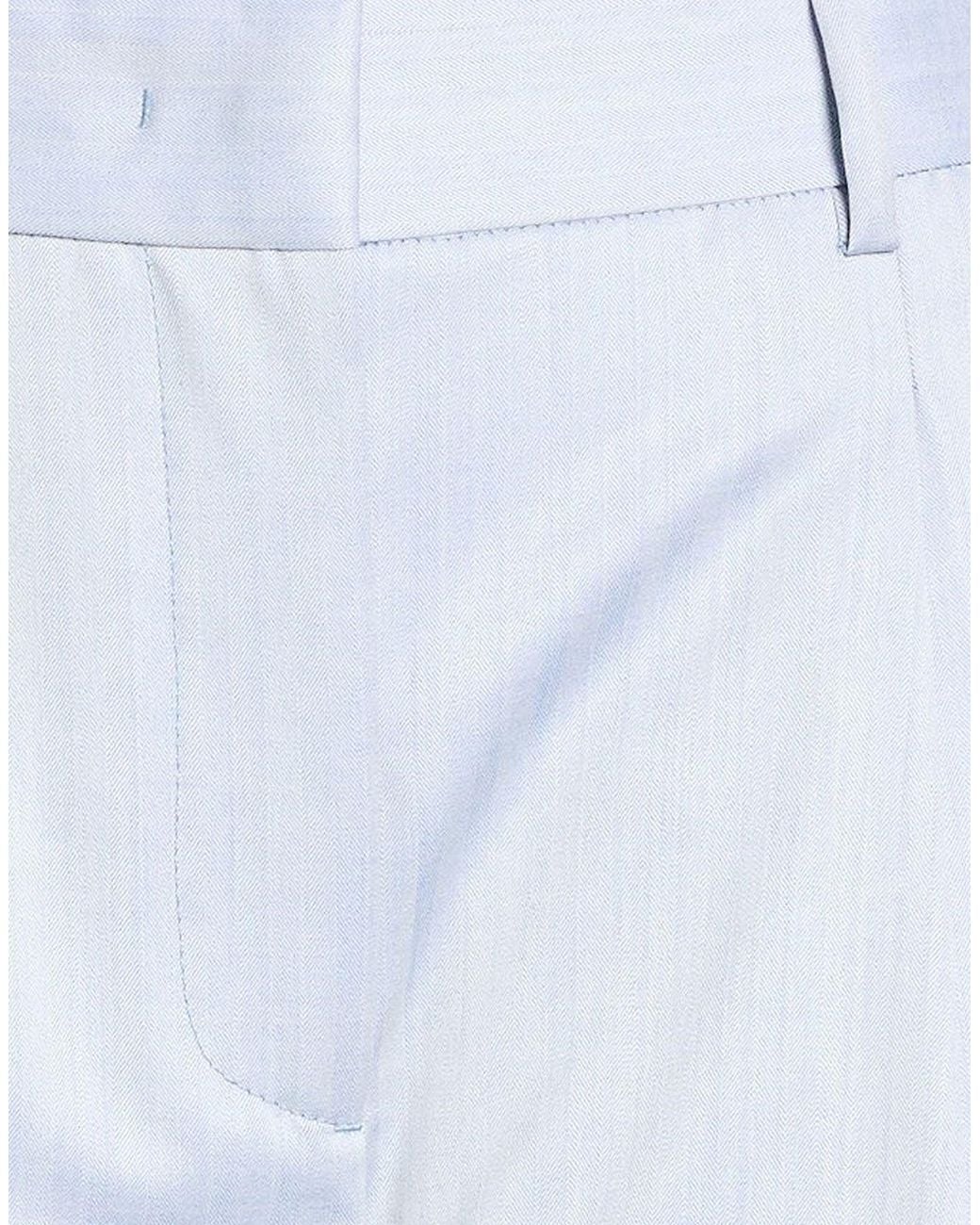 Brian Dales Blue Pants Wool
