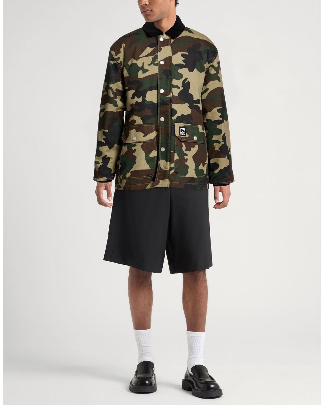 Obey Green Jacket for men