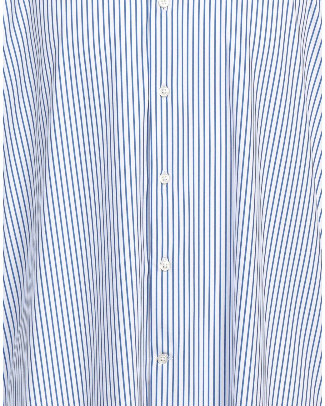 Ghirardelli Blue Shirt Polyamide, Elastane for men