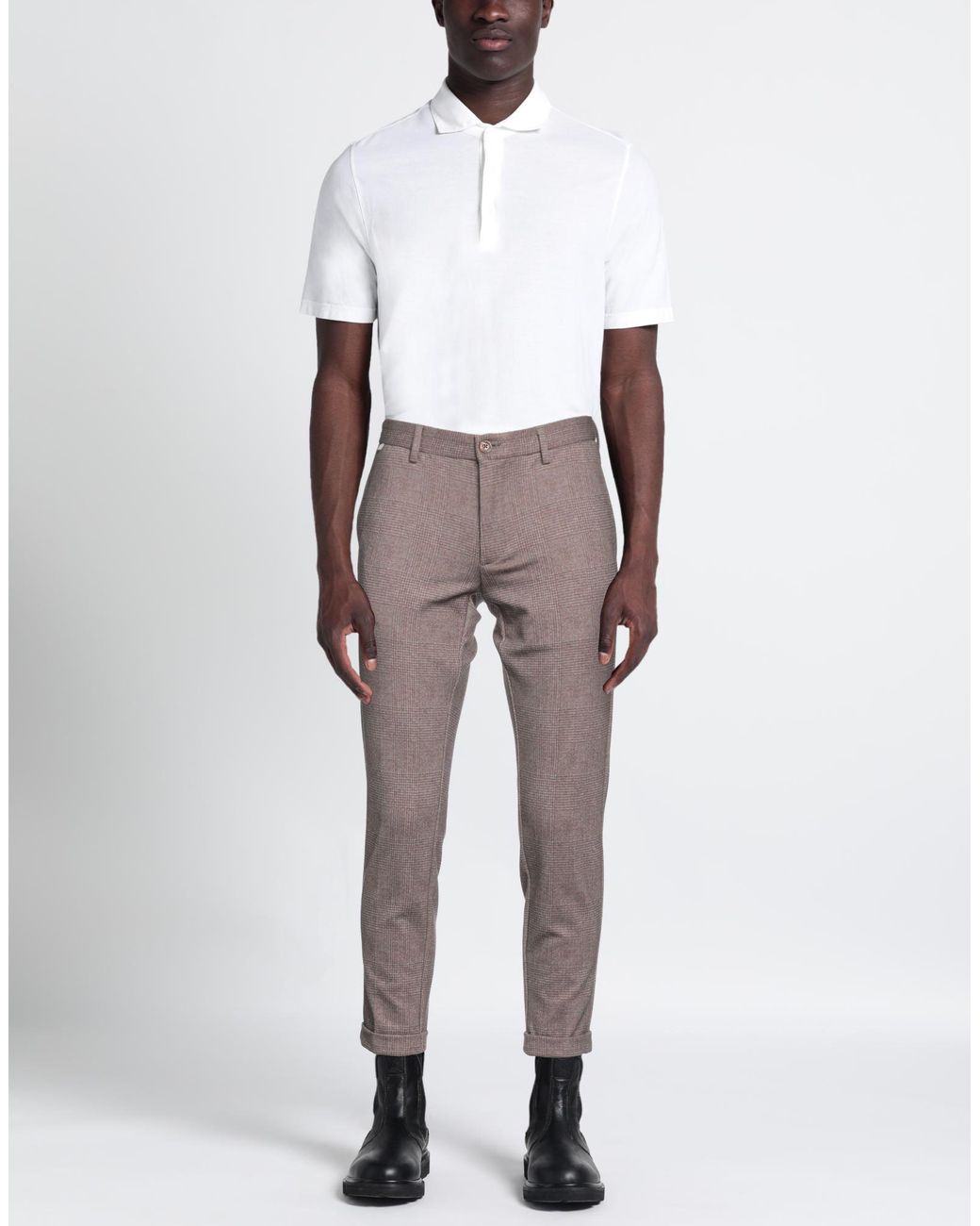 AT.P.CO Gray Trouser for men