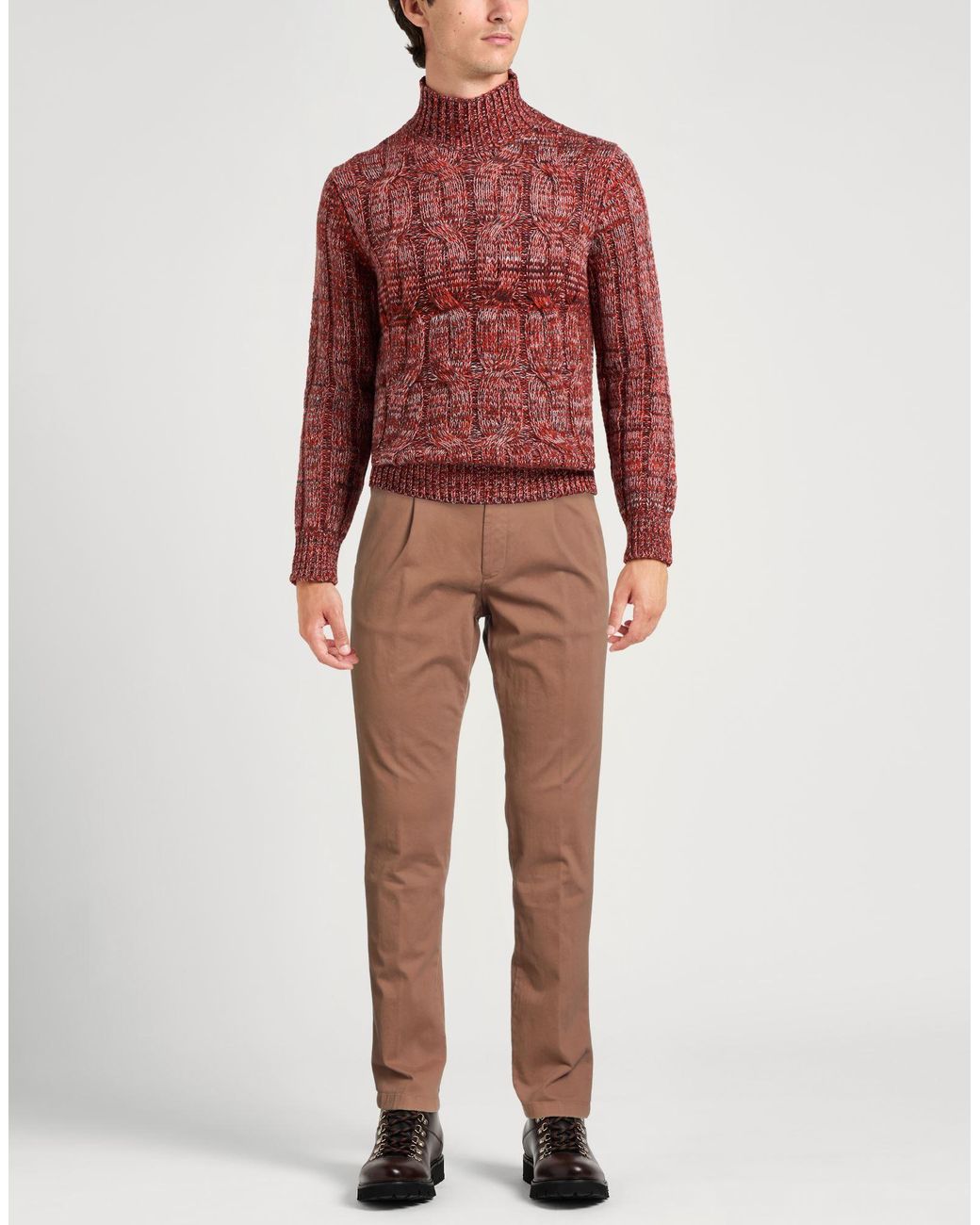 Manuel Ritz Brown Pants for men