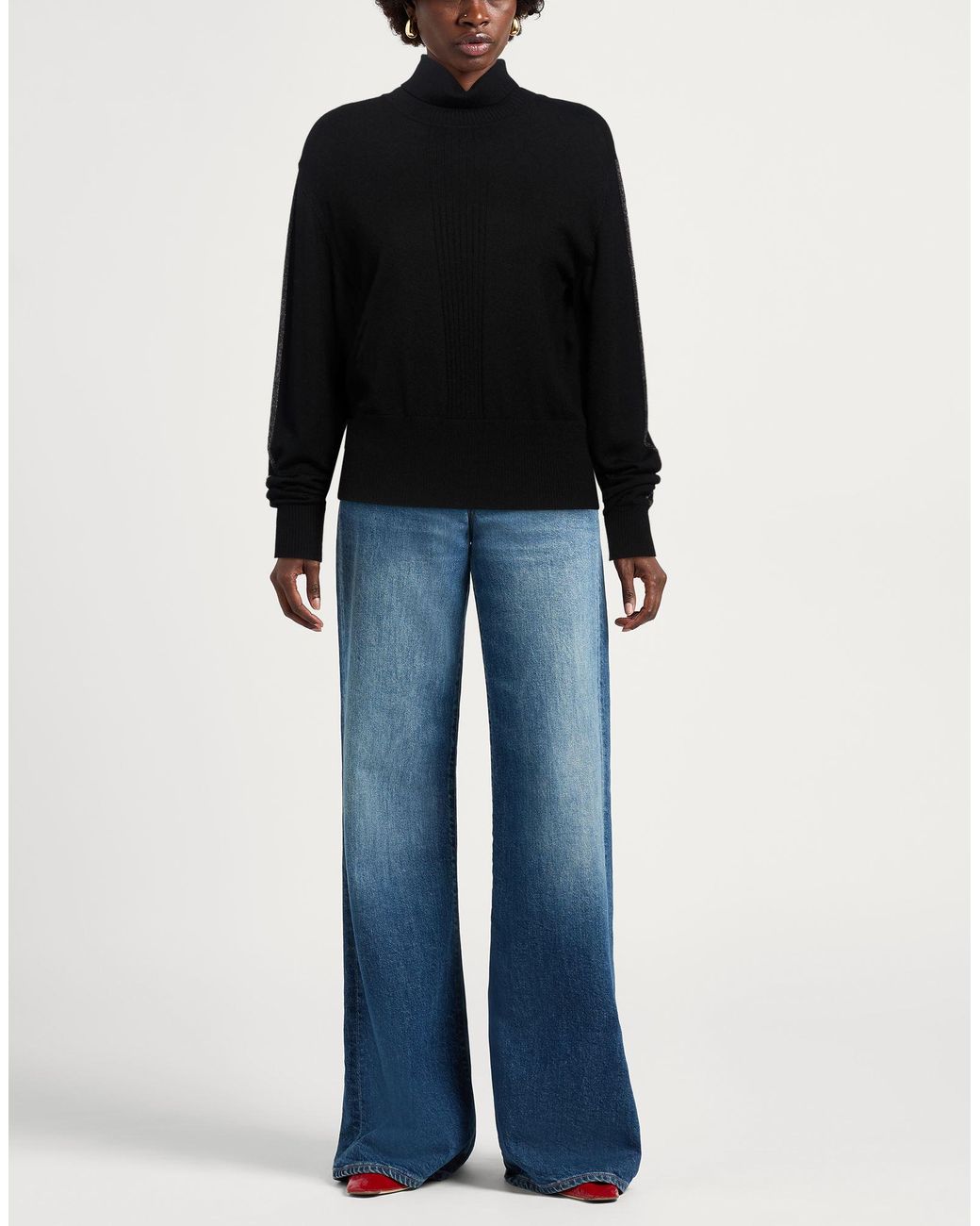 Patrizia Pepe Black Turtleneck