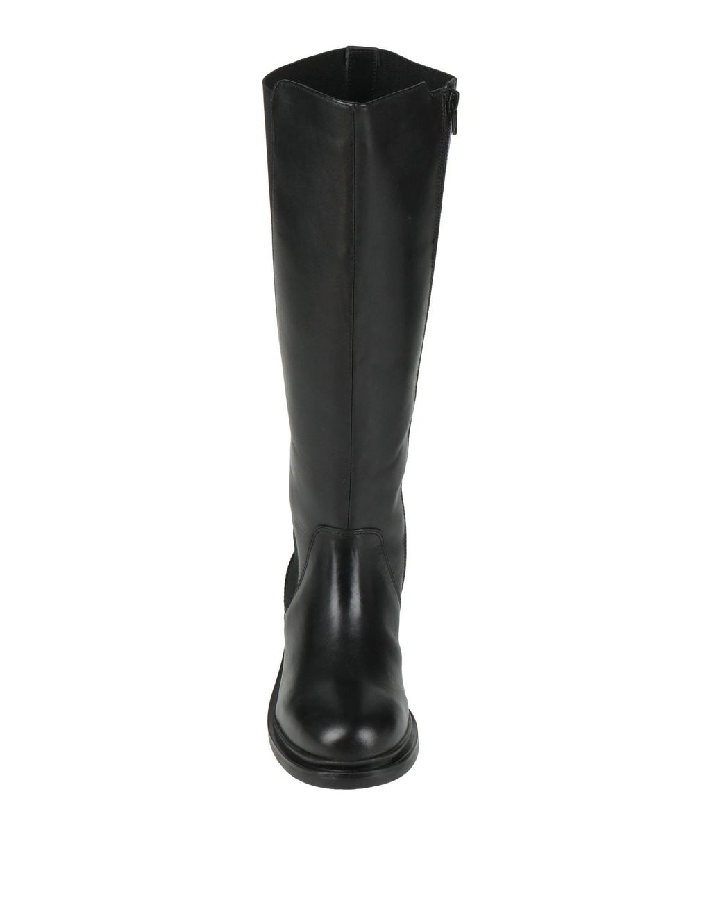 Osey Black Boot Leather