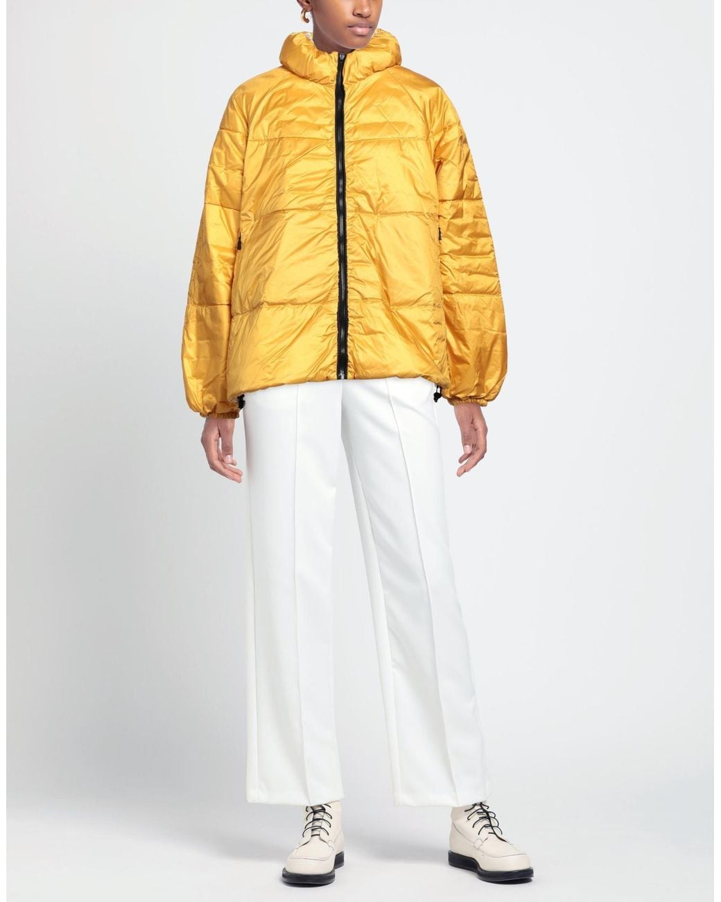 Add Yellow Down Jacket