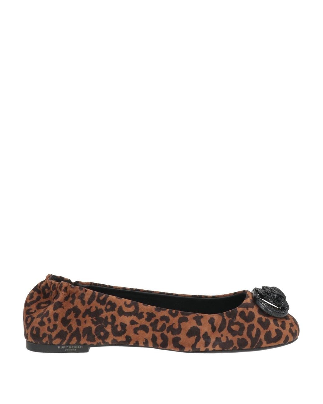 Kurt Geiger Brown Ballet Flats