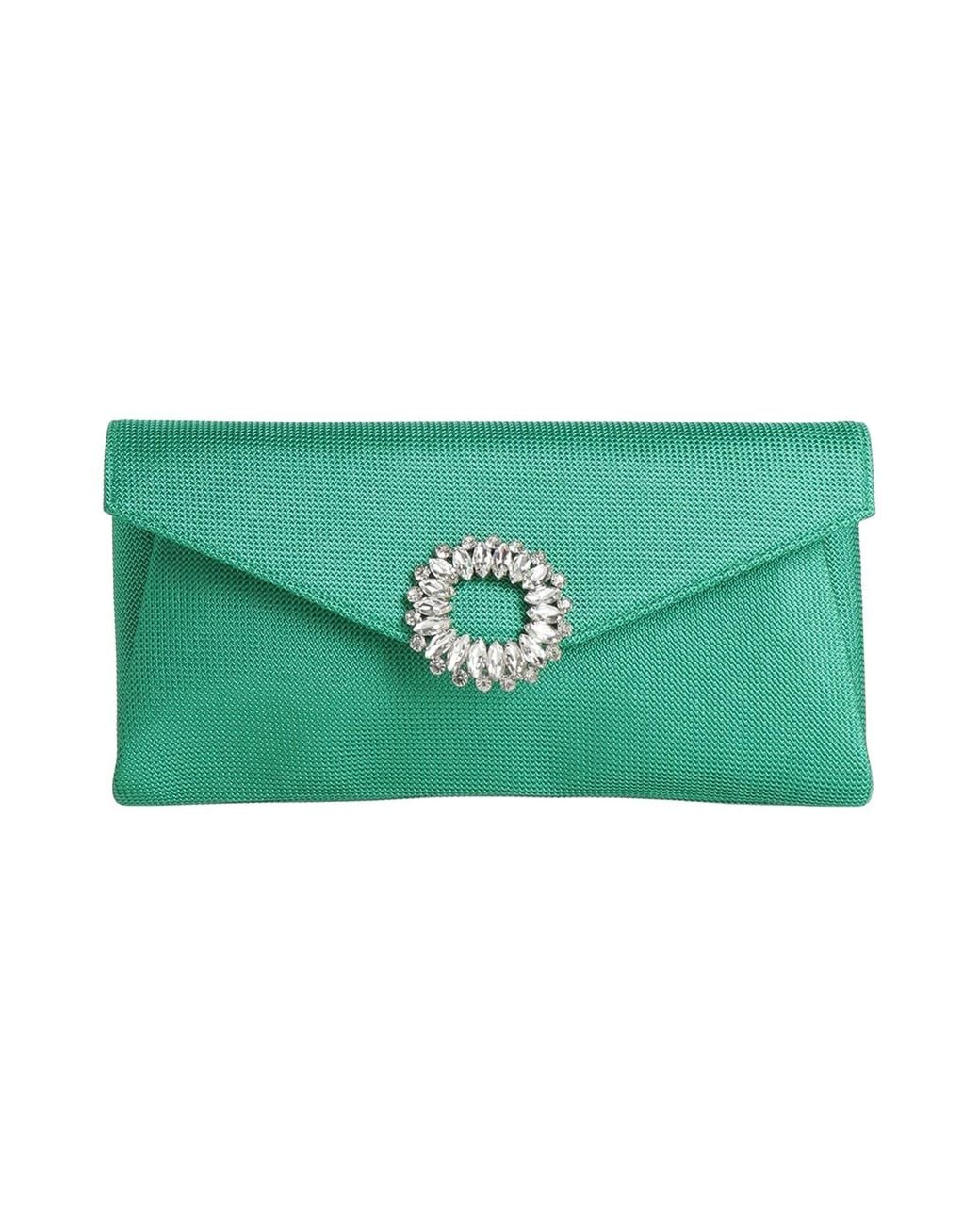 Twenty Four Haitch Green Clutches