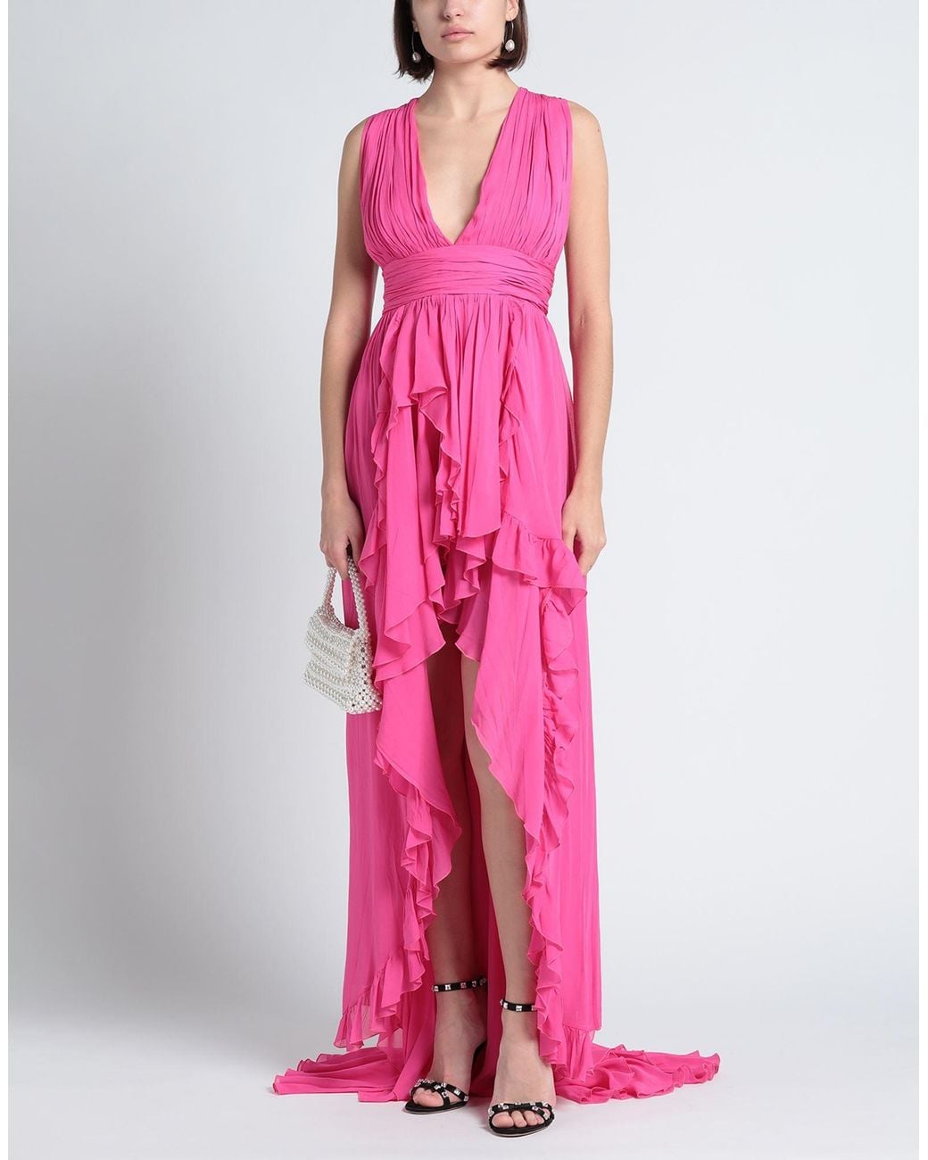 Pinko Pink Maxi Dress