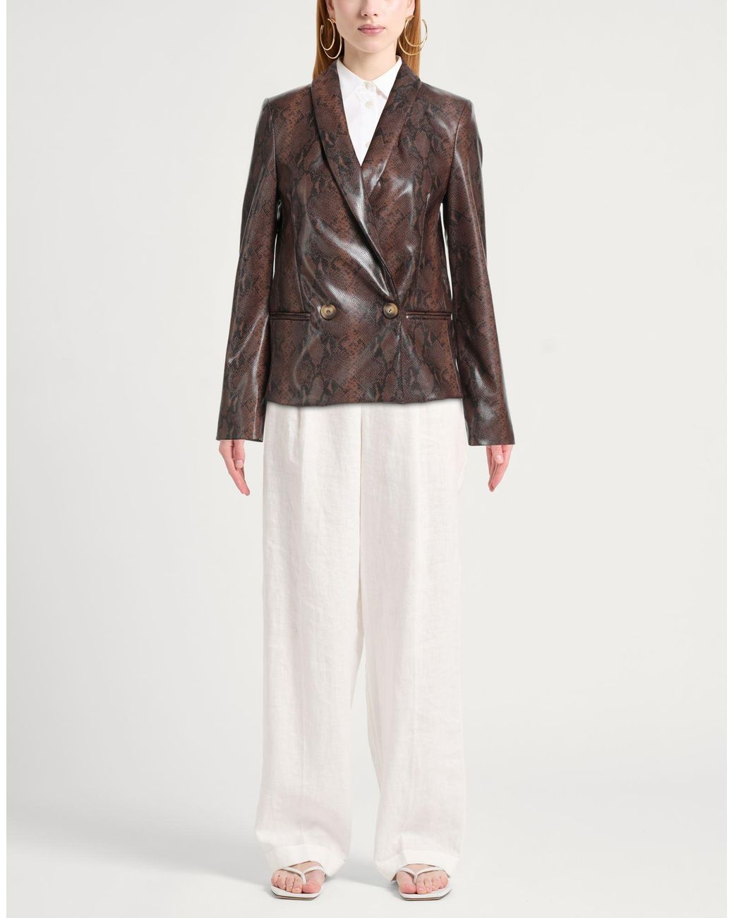 Twinset Brown Blazer