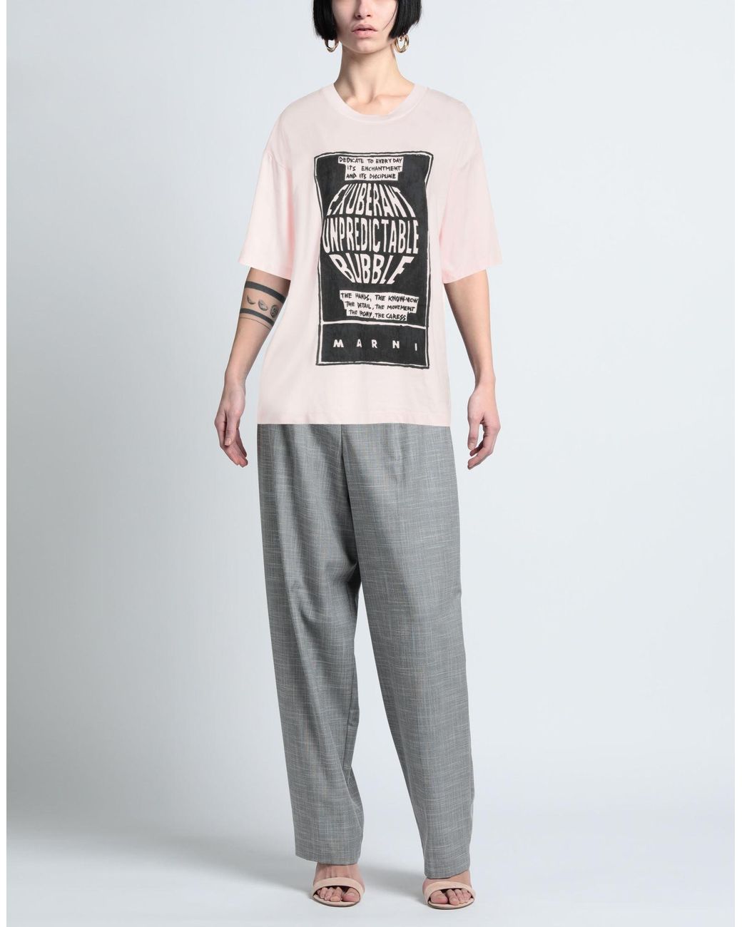 Marni White T-Shirt Cotton