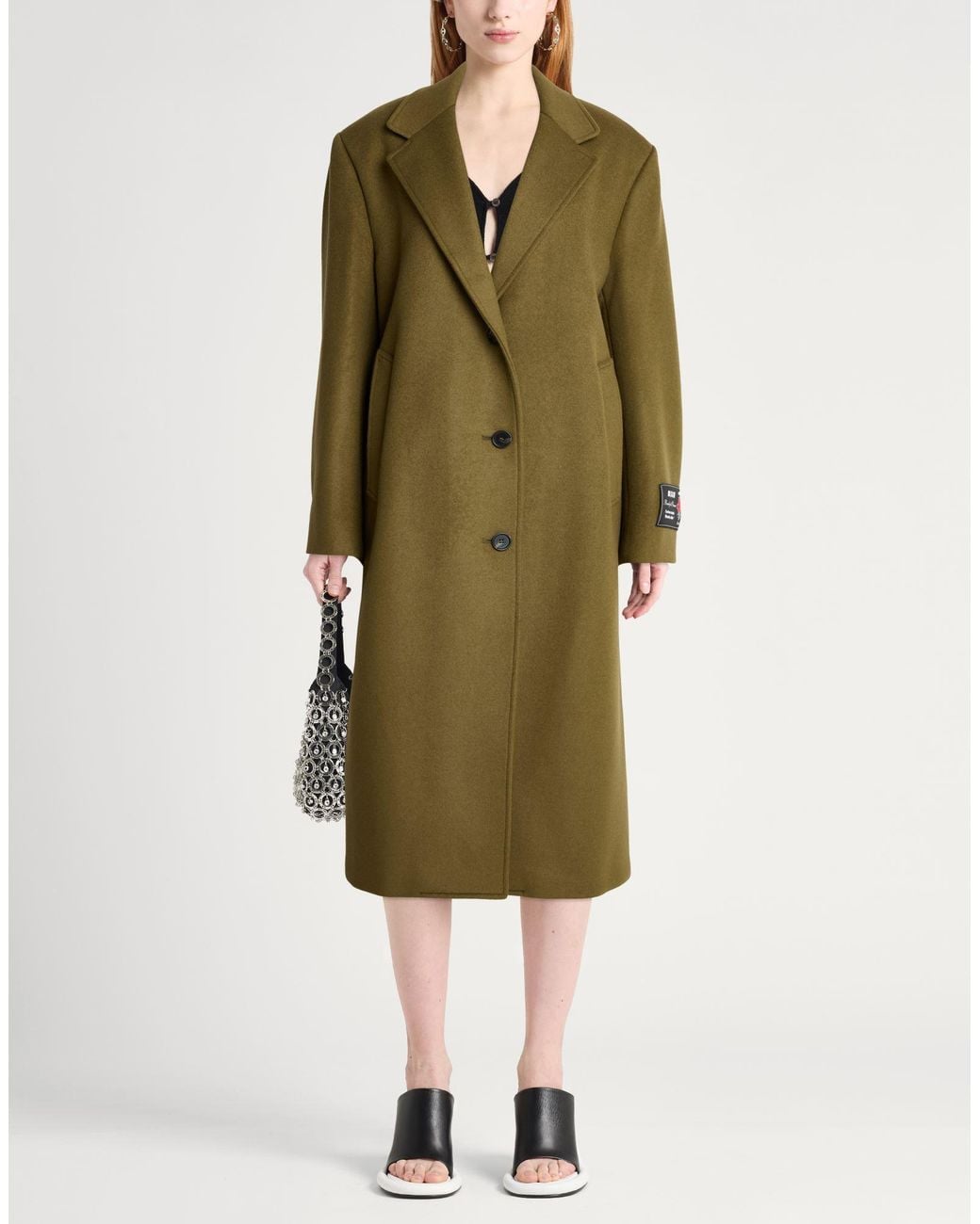 MSGM Green Coat