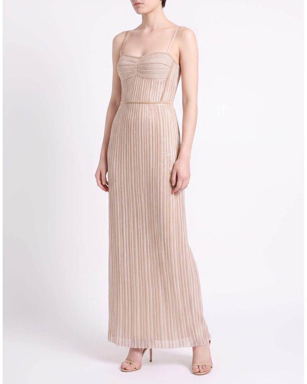 Missoni Natural Maxi Dress Viscose, Polyamide, Metallic Fiber, Elastane