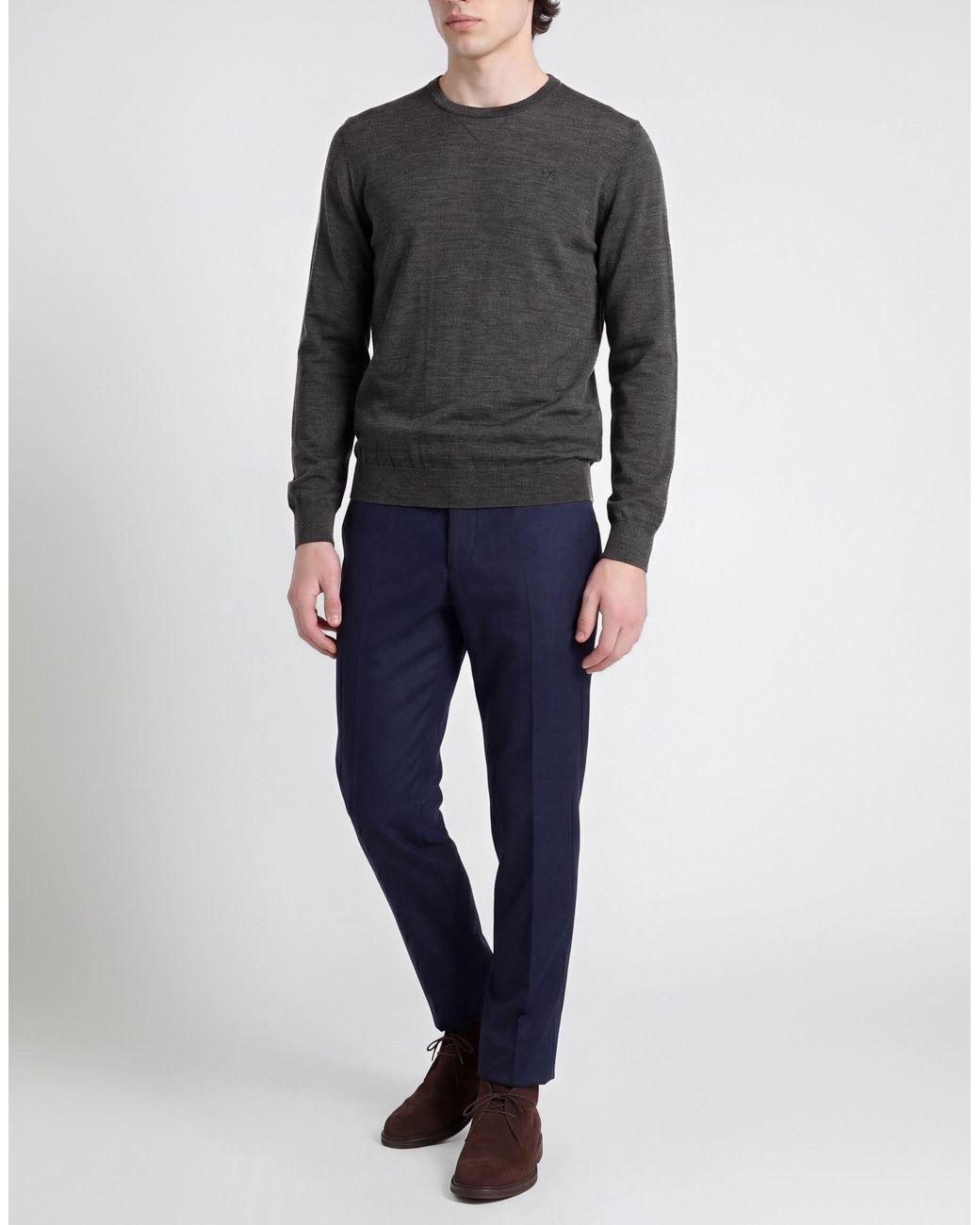 Hackett Gray Jumper for men