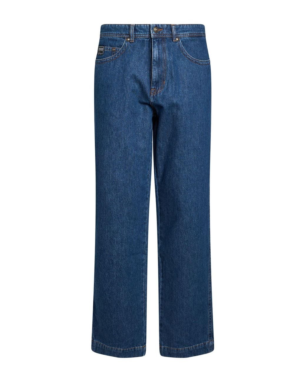 Versace Jeans Couture Blue Jeans Cotton for men