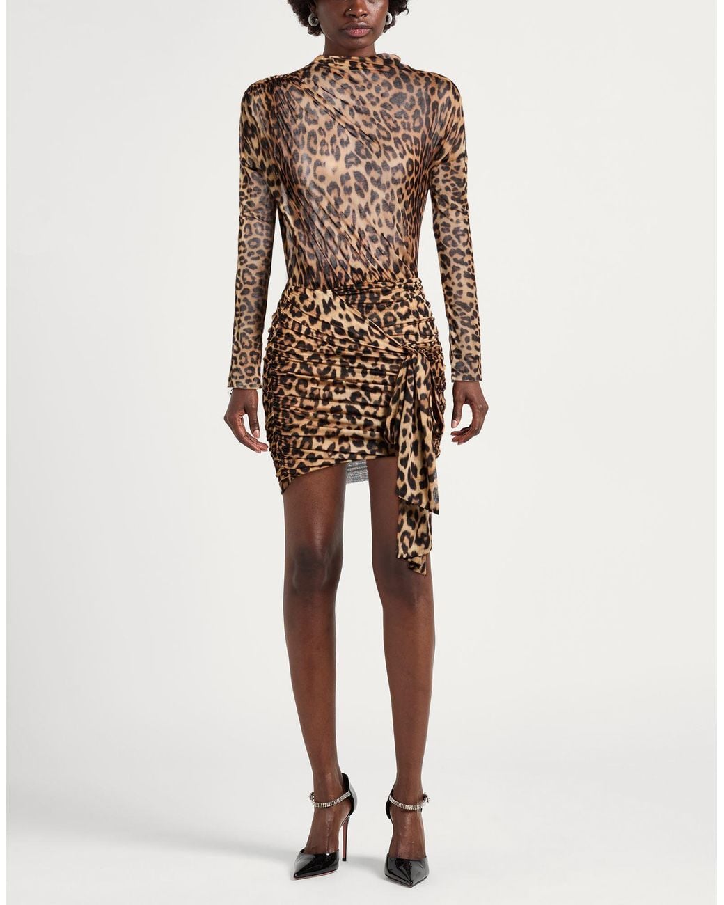 Aniye By Brown Mini Dresses