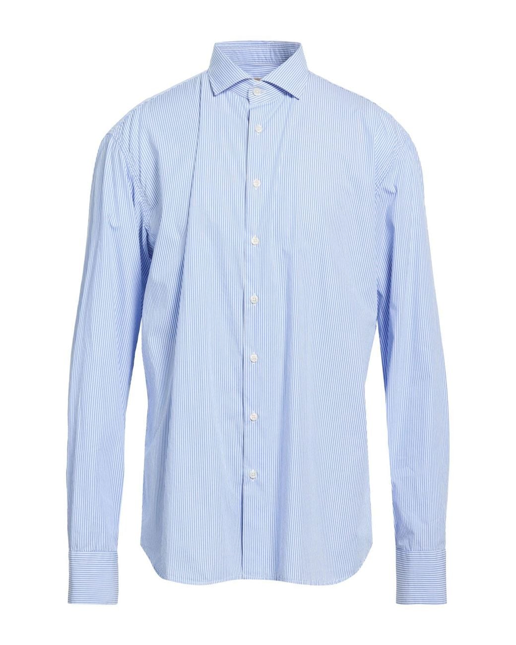 BASTONCINO Blue Shirt for men