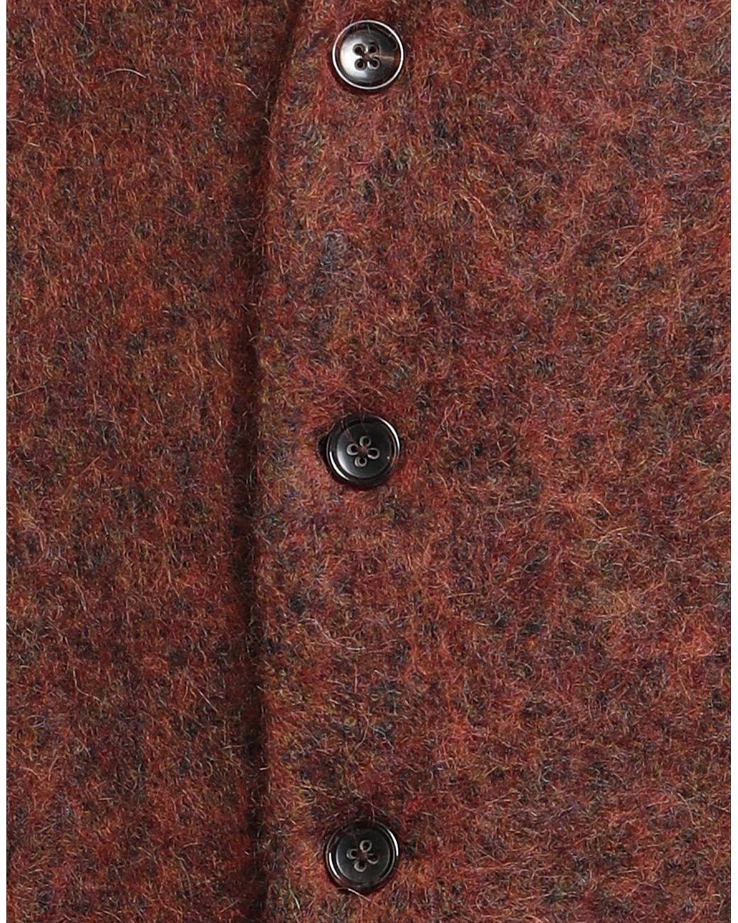 Montedoro Brown Coat for men