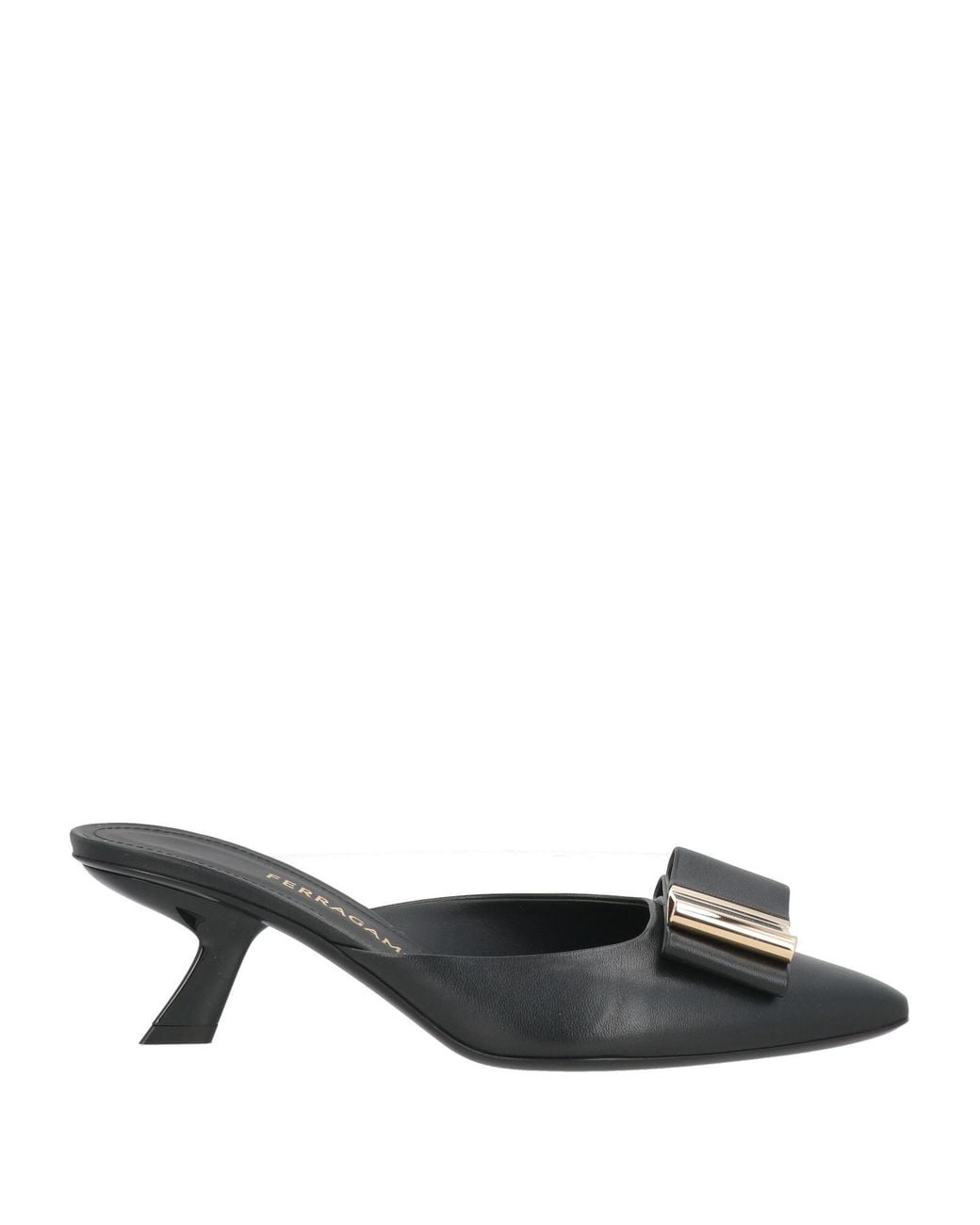 Ferragamo Black Mules & Clogs
