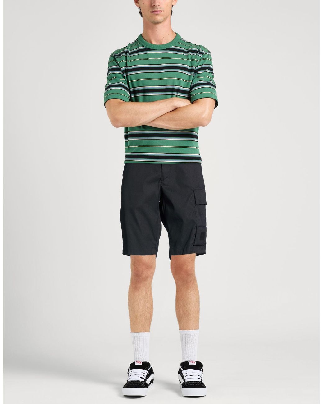 C P Company Blue Shorts & Bermuda Shorts Polyester for men