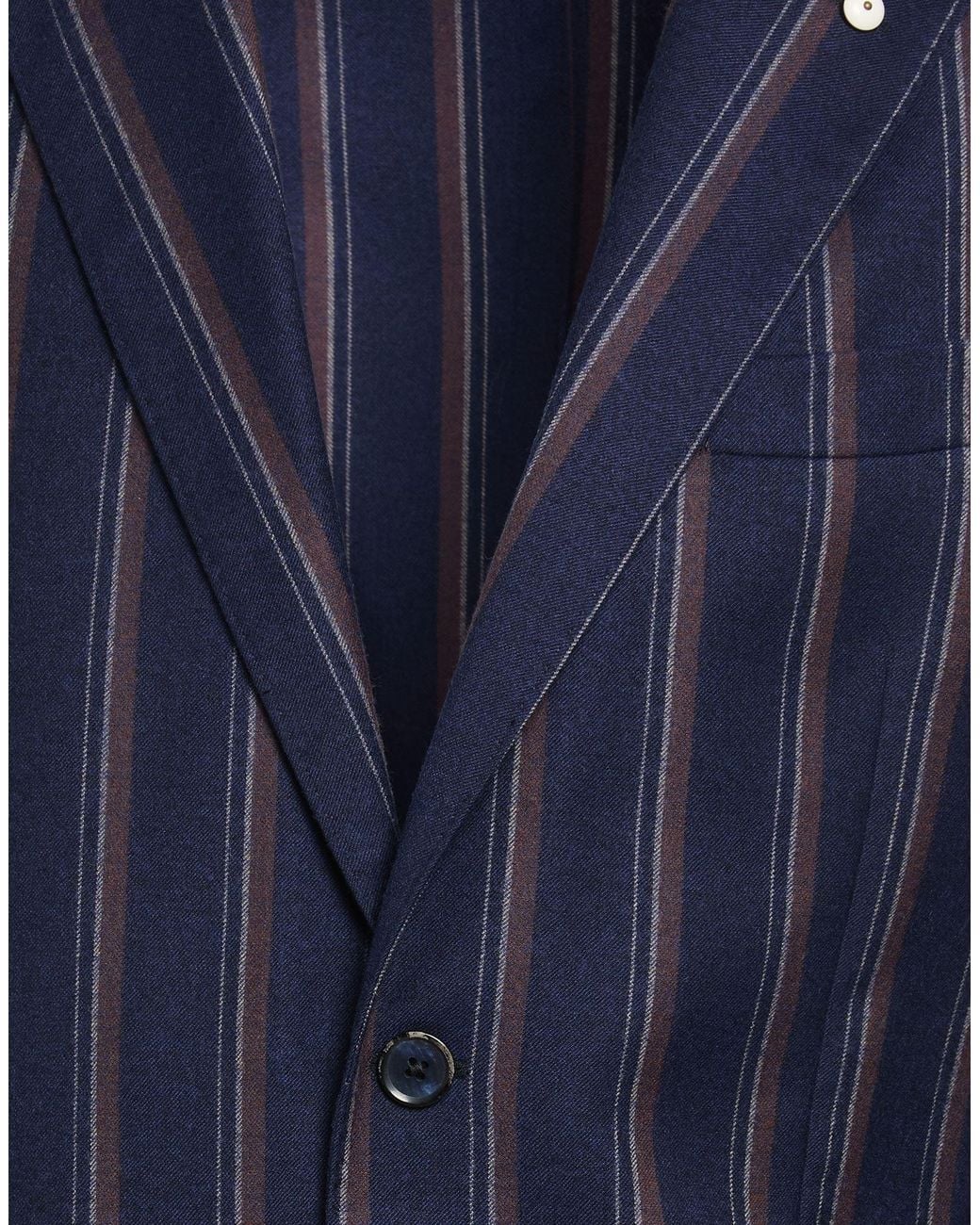 L.b.m. 1911 Blue Suit Virgin Wool, Elastane for men
