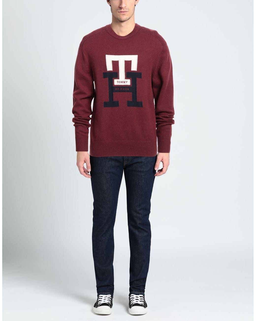 Tommy Hilfiger Red Jumper for men