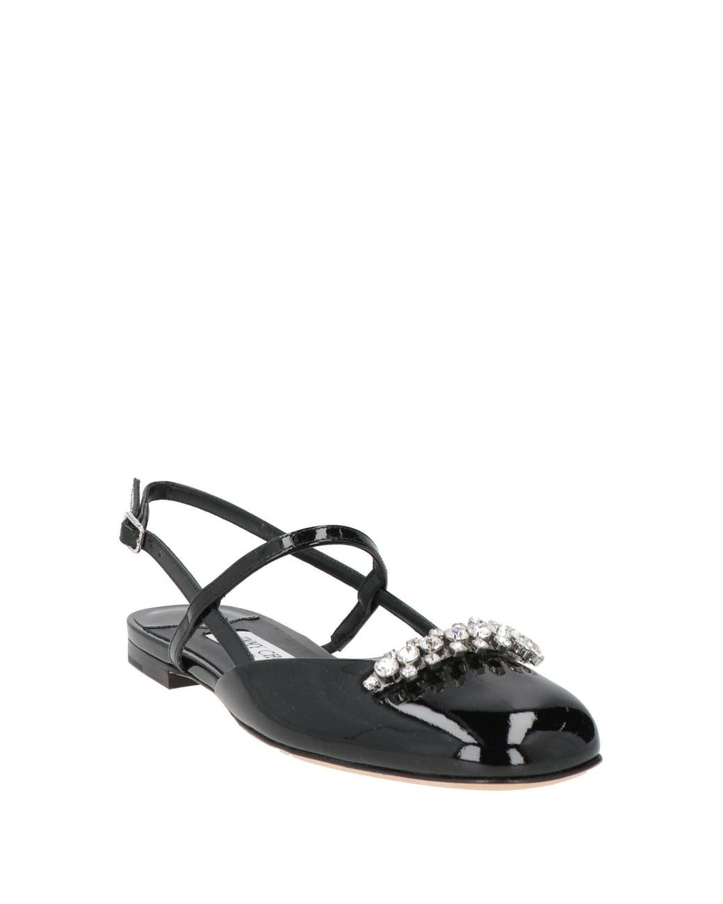 Jimmy Choo Black Ballet Flats