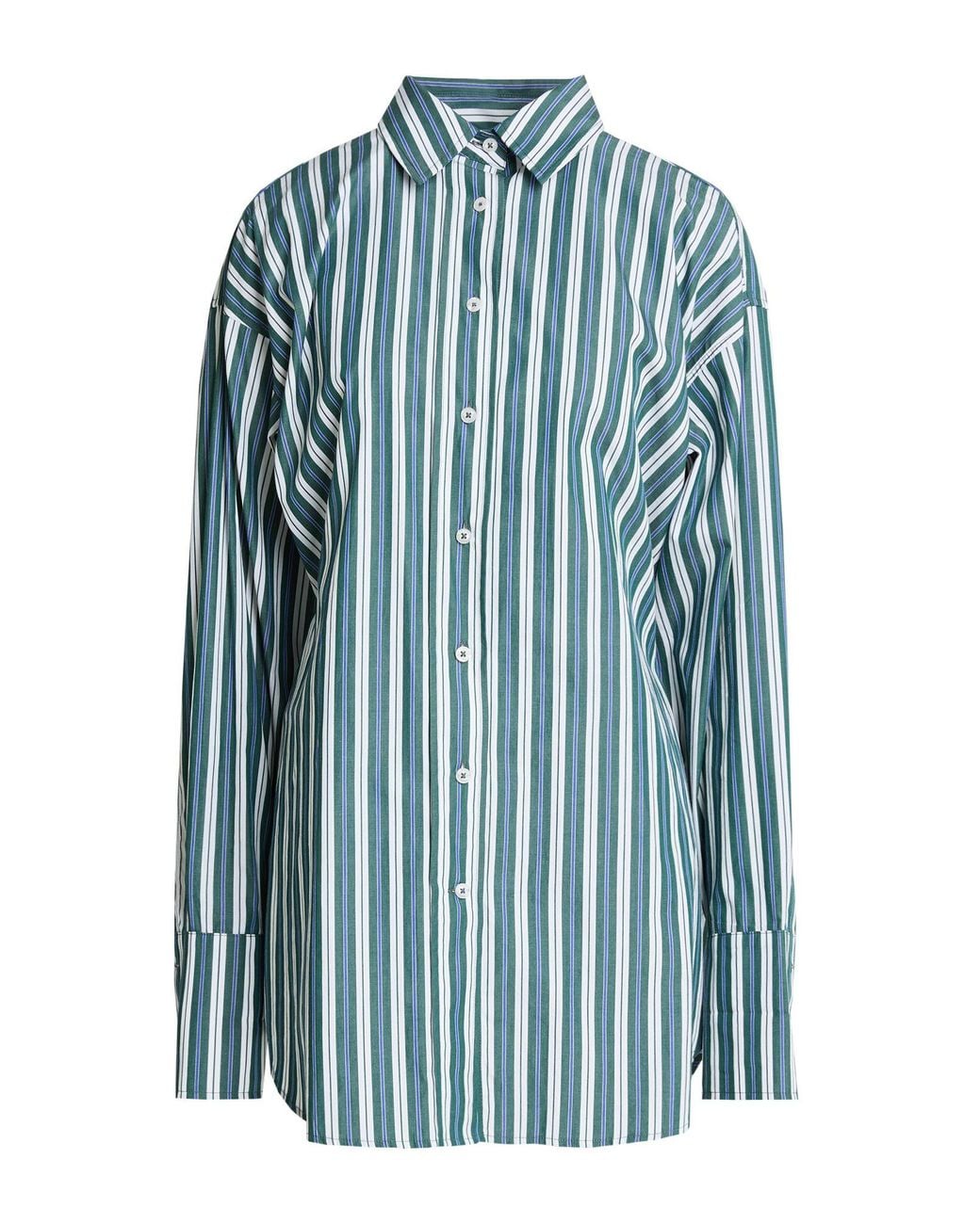REMAIN Birger Christensen Blue Shirt