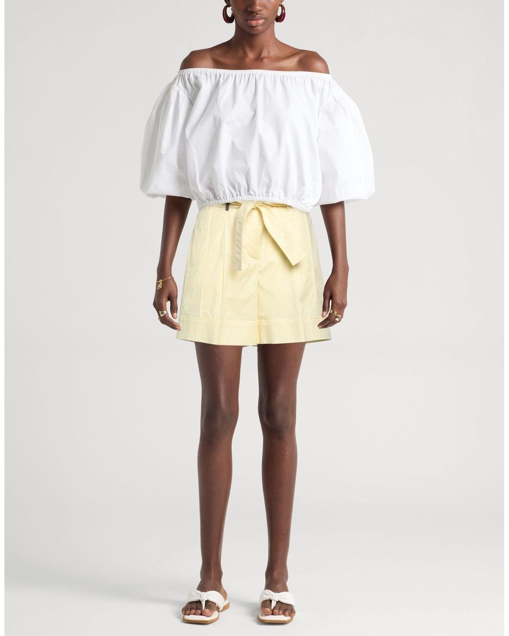 Peserico Natural Shorts & Bermuda Shorts