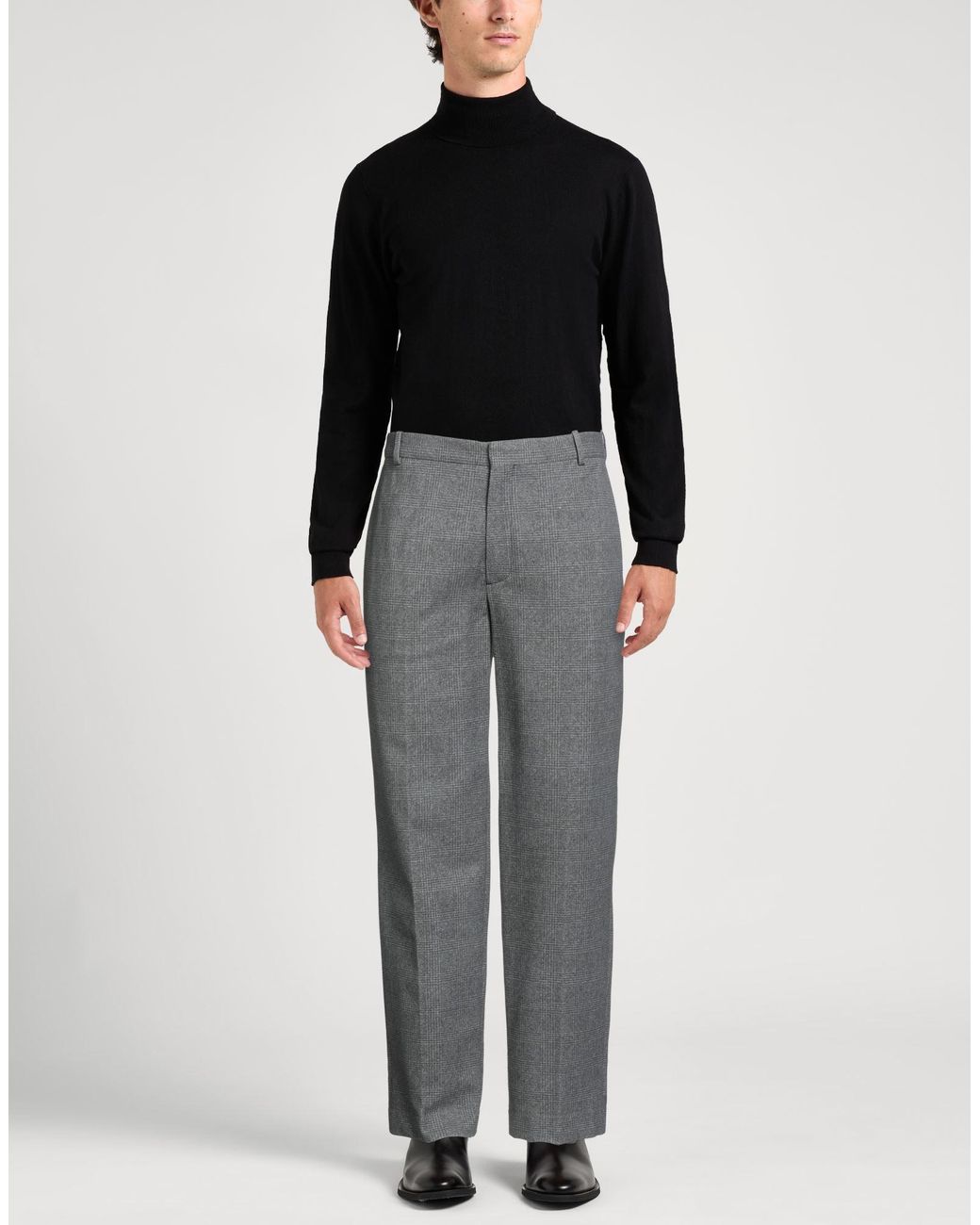 Circolo 1901 Gray Pants Cotton, Elastane for men