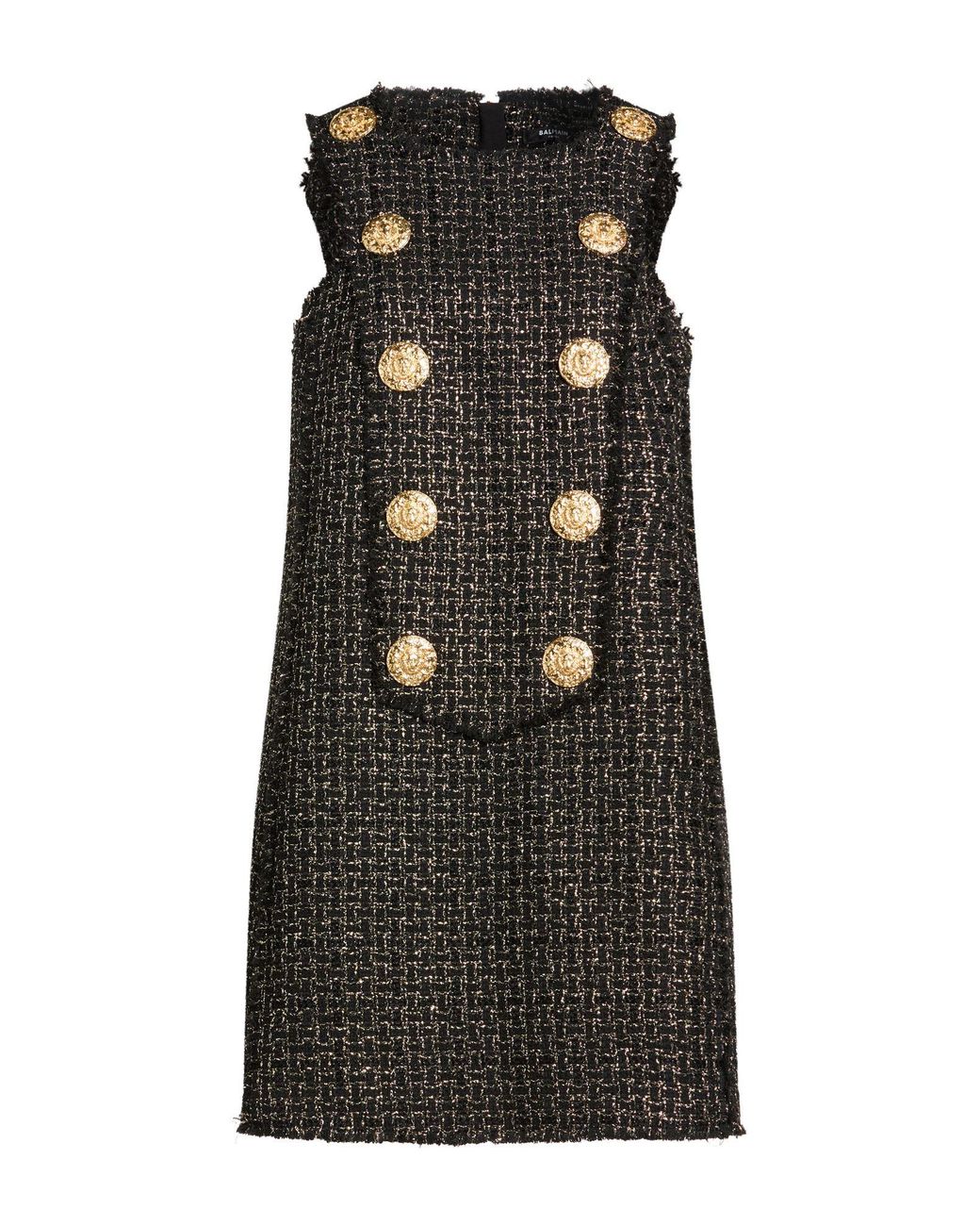 Balmain Black Mini Dress
