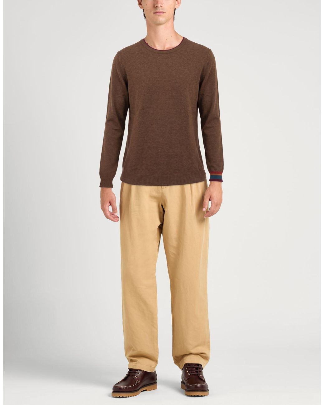 Pullover di Gallo in Brown da Uomo