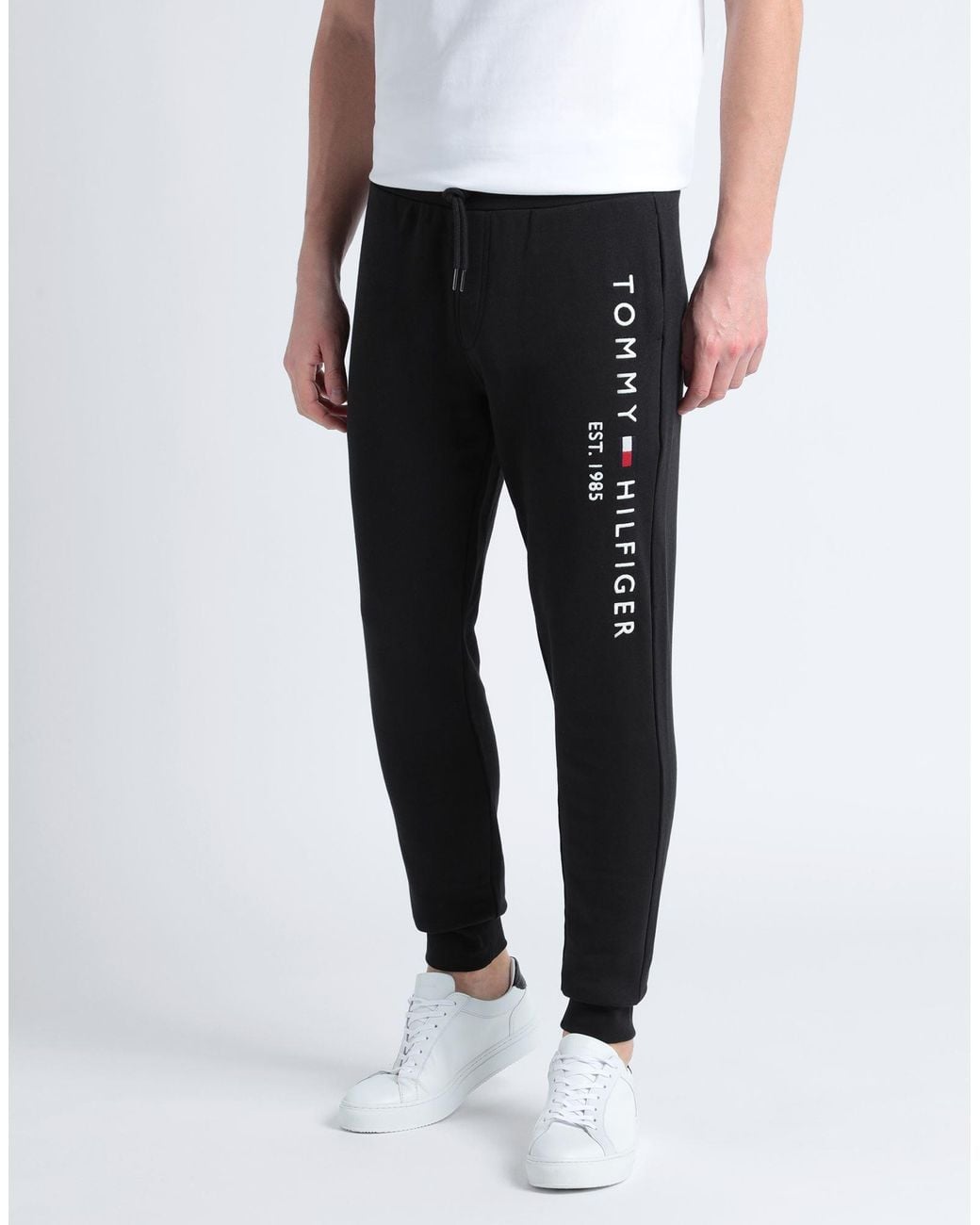 Tommy Hilfiger Black Pants for men