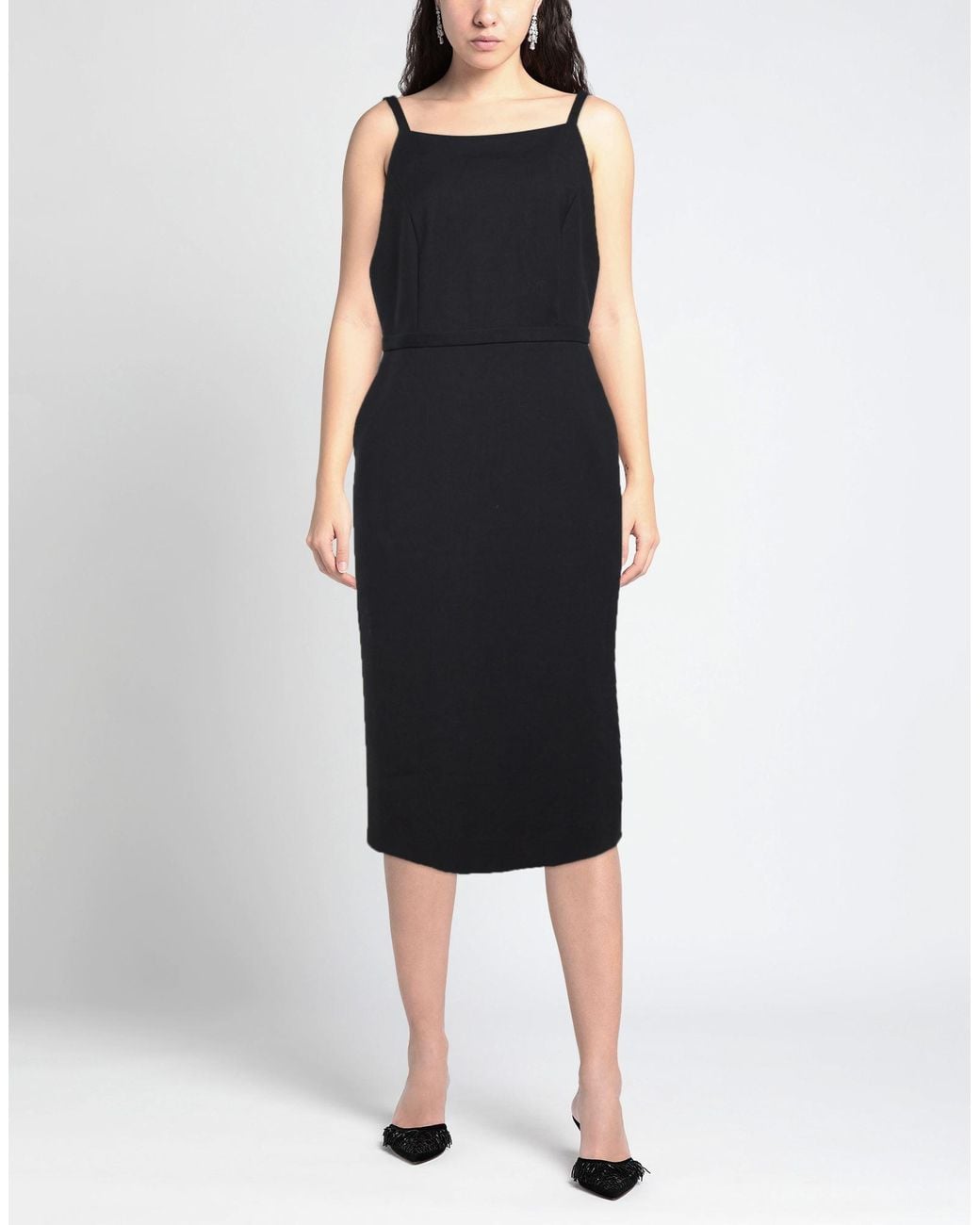 Robe midi Ba&sh en coloris Black