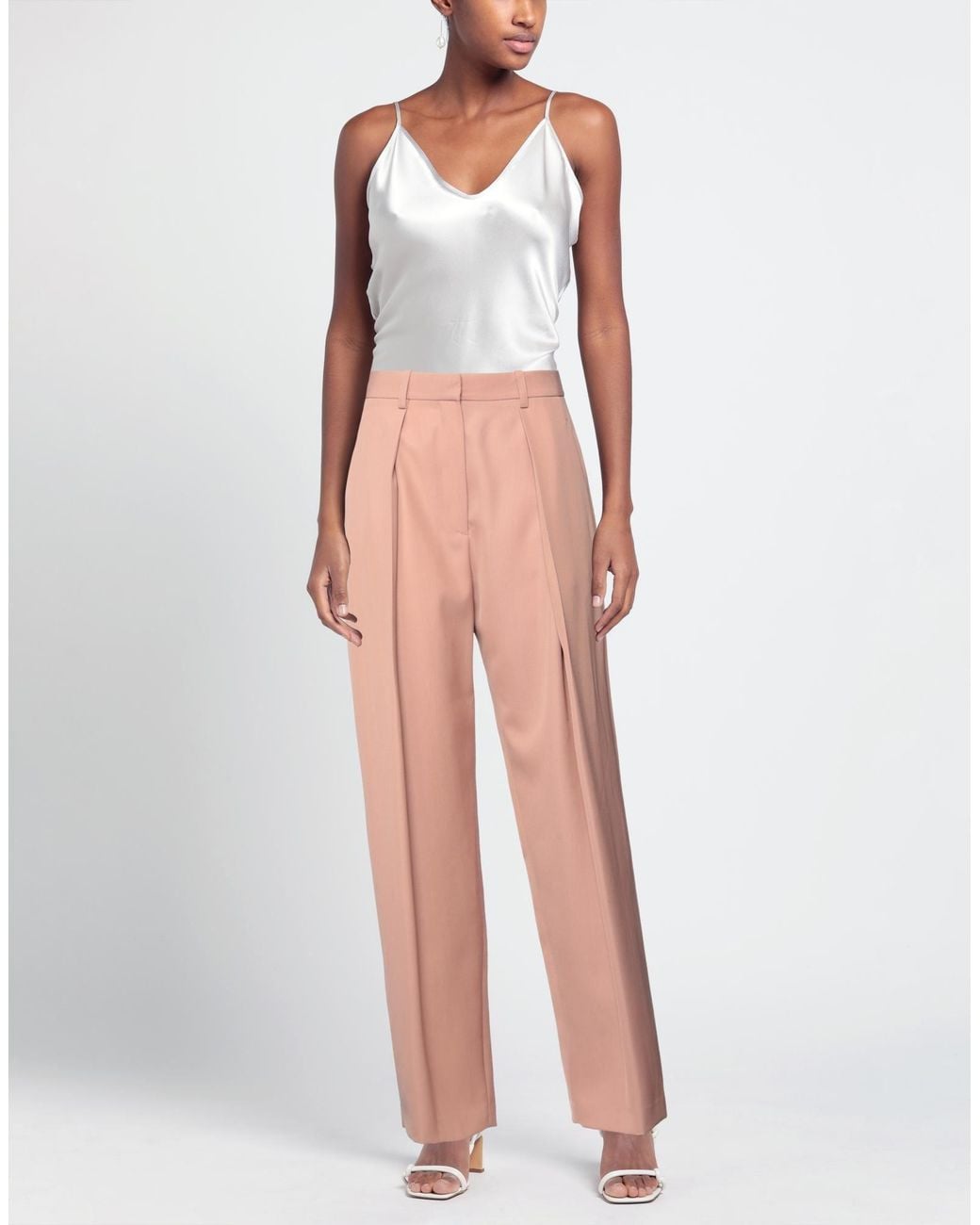 Victoria Beckham Pink Trouser