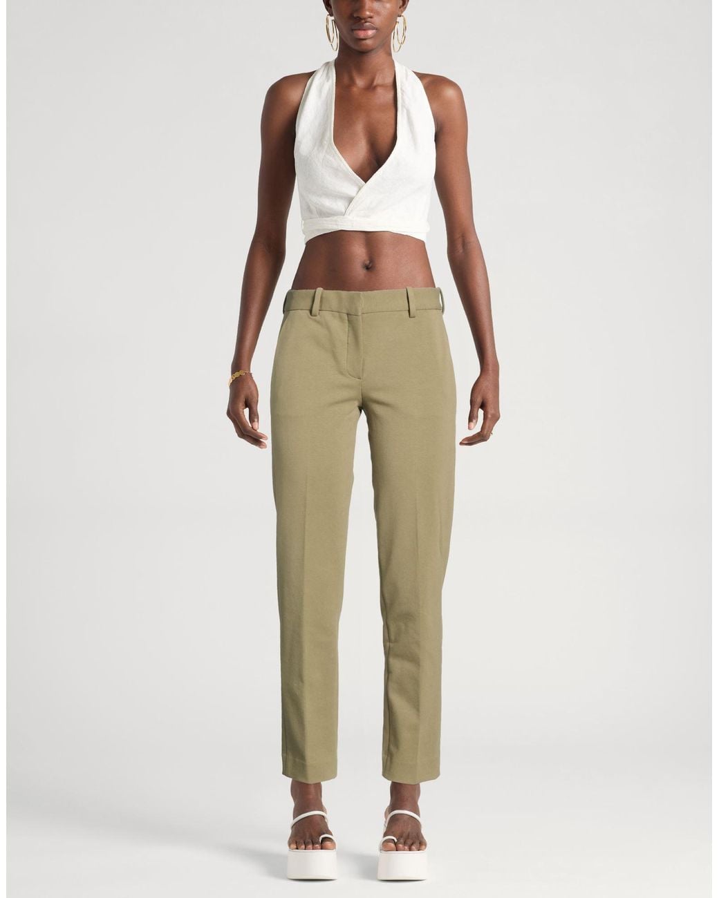 Circolo 1901 Natural Pants