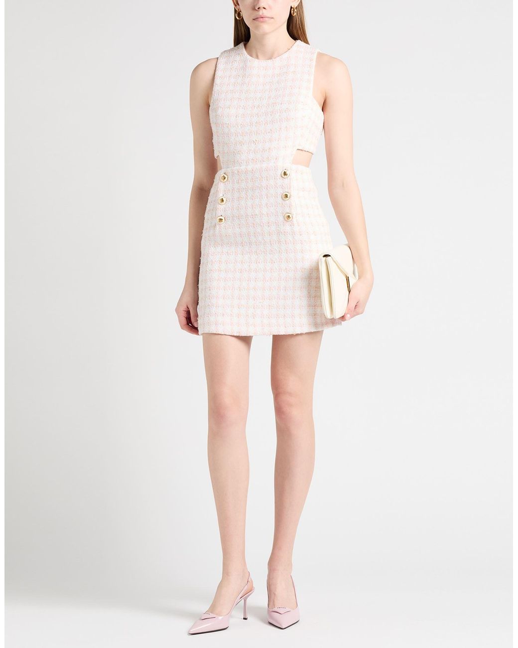Sandro White Mini Dress