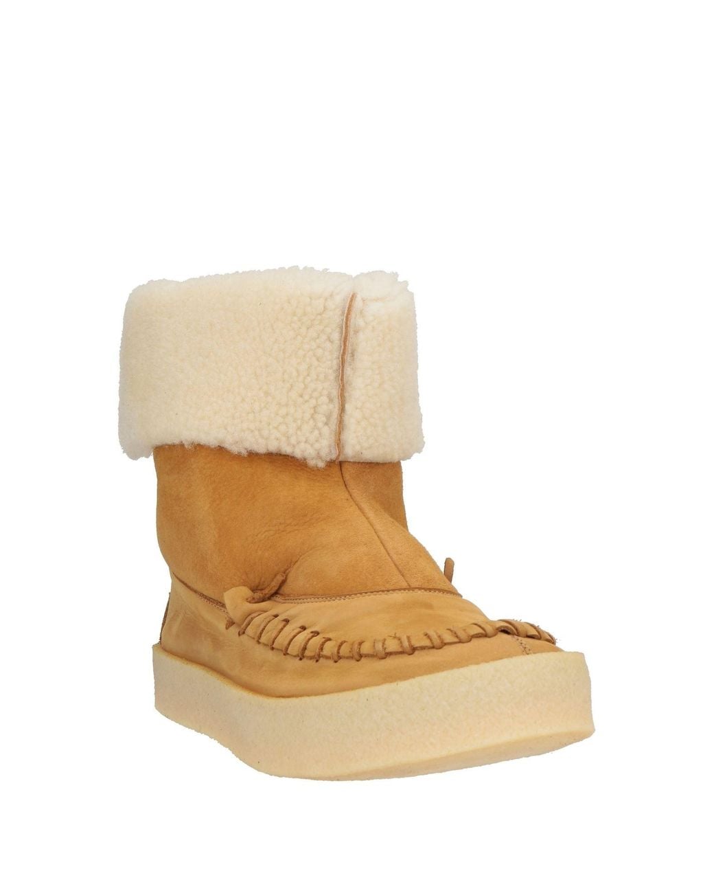 Punto Pigro Natural Camel Ankle Boots Leather for men