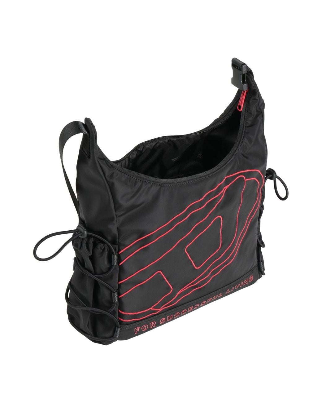 DIESEL Black Shoulder Bag for men