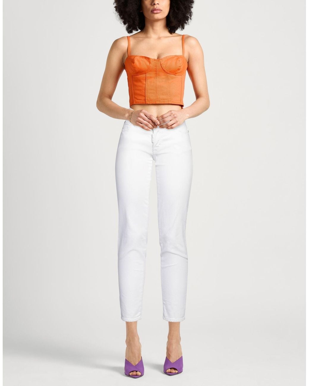 DSquared² White Jeans