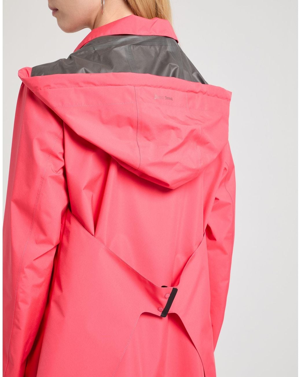 Herno Pink Overcoat & Trench Coat